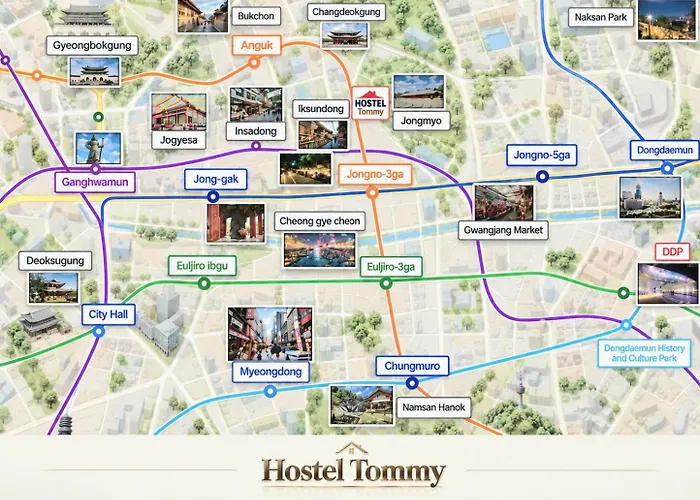 Tommy Jongno ---- Tax Return Authorized Shop ゲストハウス ソウル特別市
